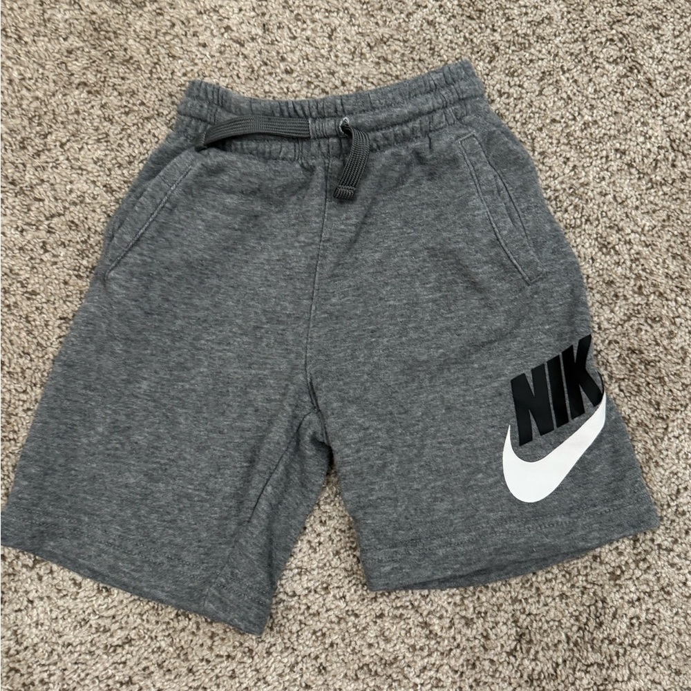Nike Kids Charcoal Gray Shorts
